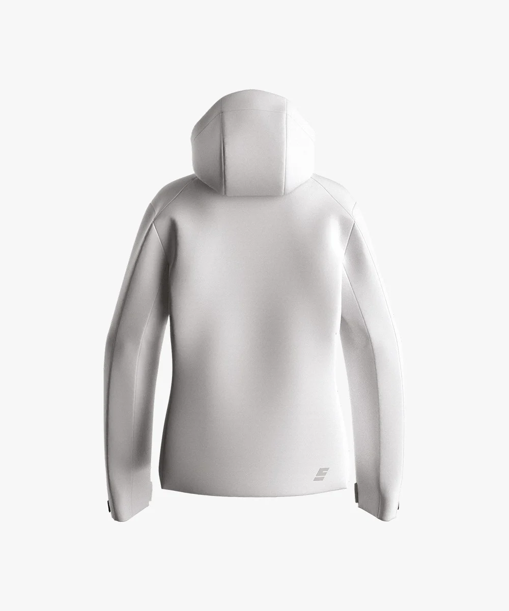 Energiapura Trun kapucnis síkabát (női) síruha (White), 2. nézet
