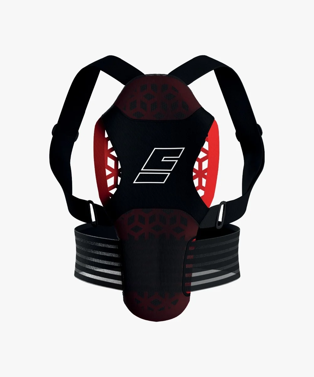Energiapura Back Support hátvédő protektor (Black-Red)