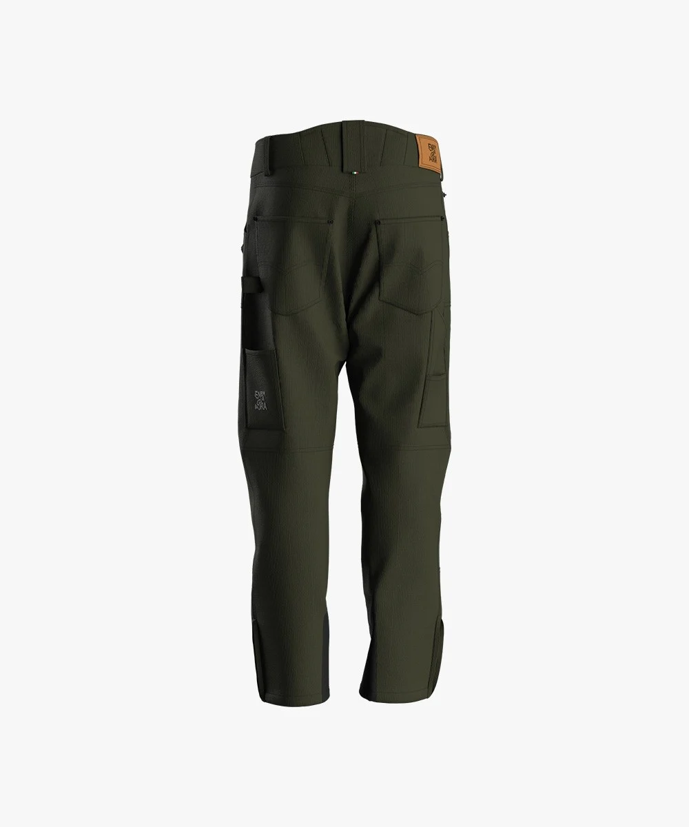 Energiapura Cargo Thin Velvet sínadrág (felnőtt) síruha (Military Green), 2. nézet
