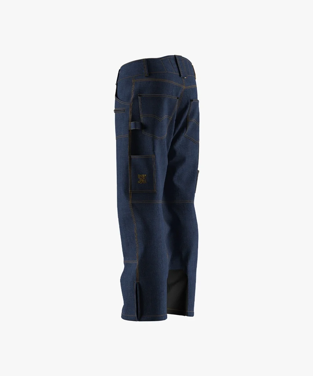 Energiapura Cargo Jeans sínadrág (felnőtt) síruha (Blue Jeans), 4. nézet
