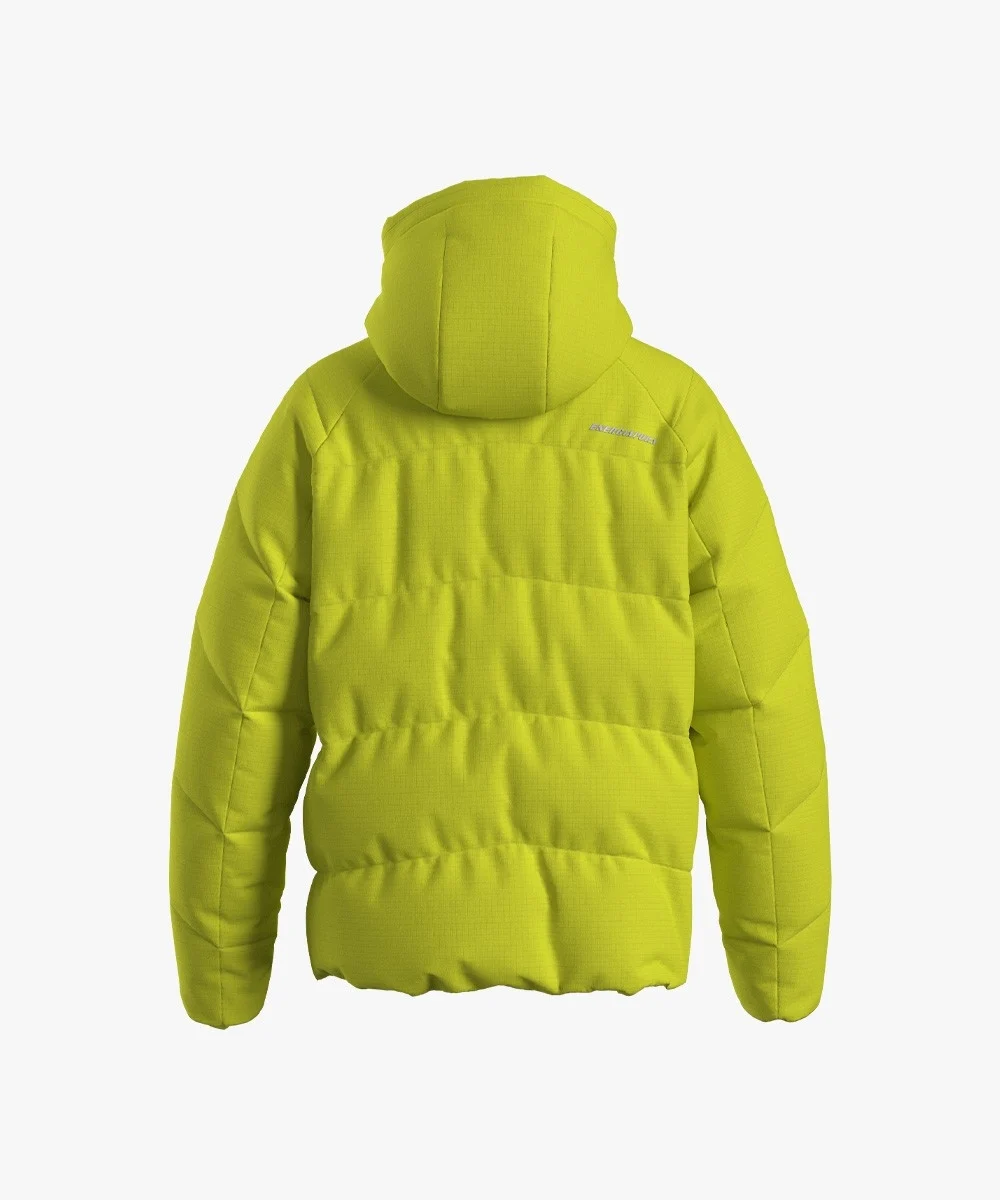 Energiapura Geilo kapucnis bélelt technikai kabát síruha (Acid Green), 2. nézet
