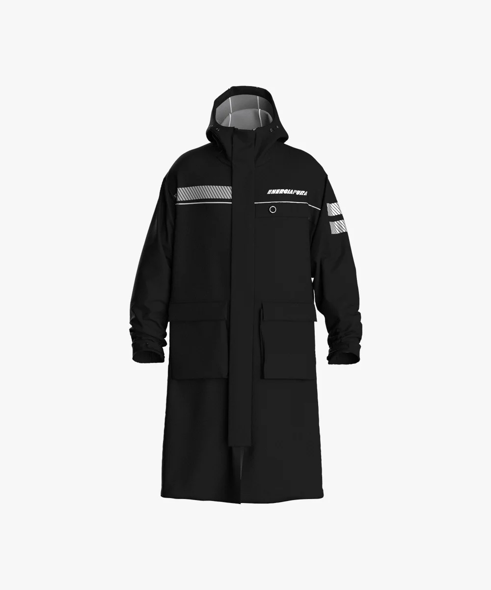 Energiapura Supercell versenyköpeny síruha (Black), 1. nézet