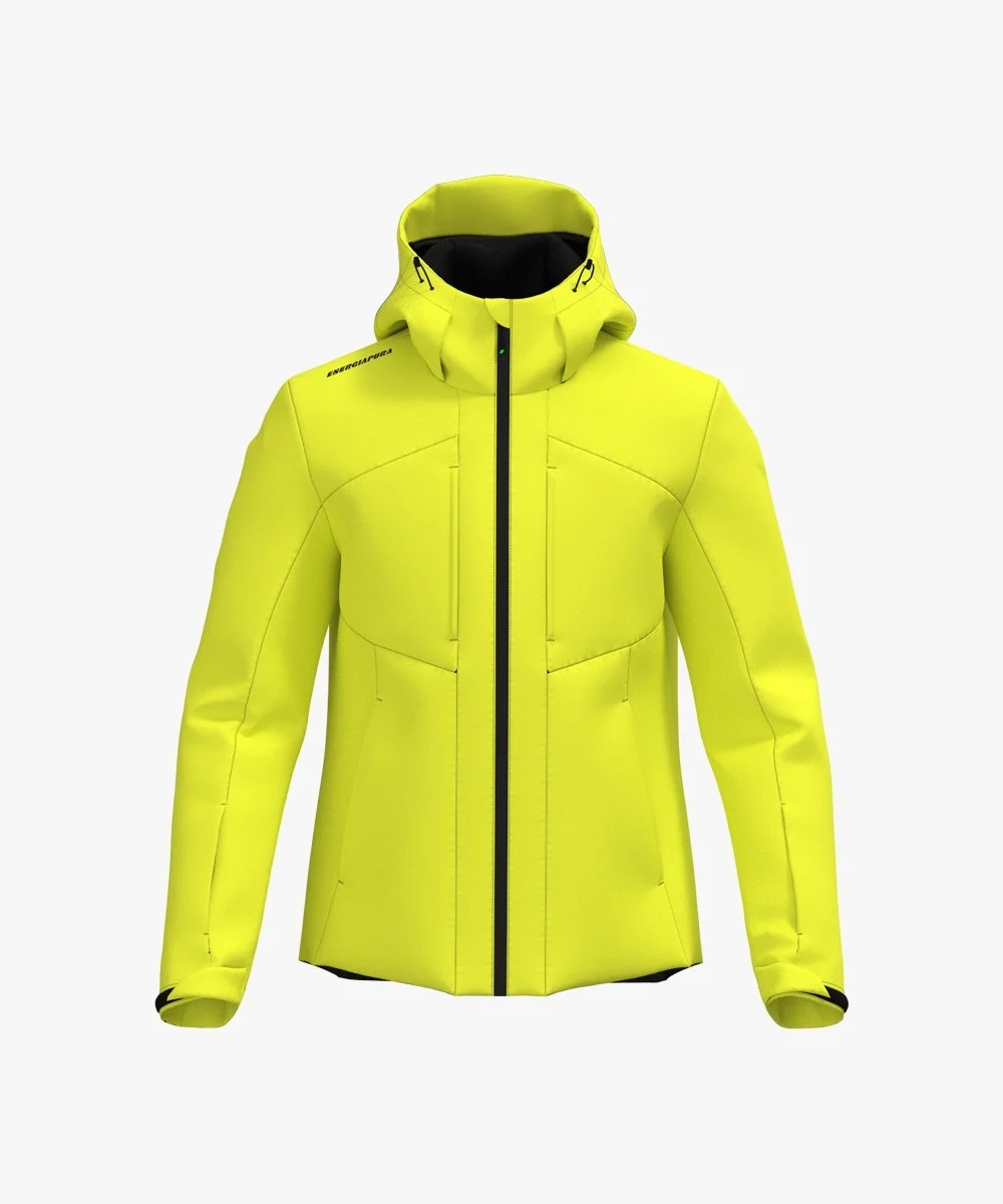 Energiapura Siat kapucnis síkabát (felnőtt) síruha (Acid Green), 1. nézet