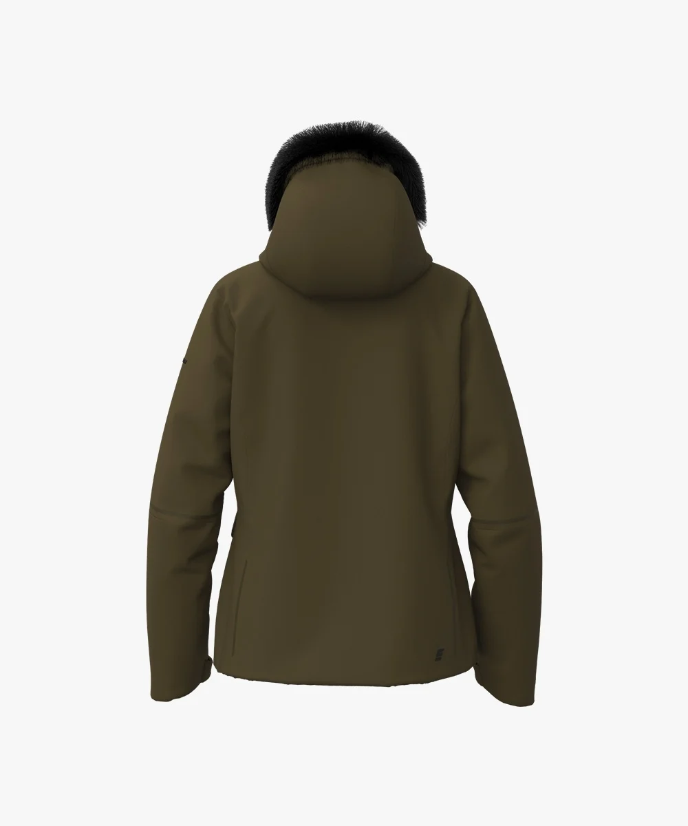 Energiapura Levy kapucnis síkabát (női) síruha (Military Green), 2. nézet