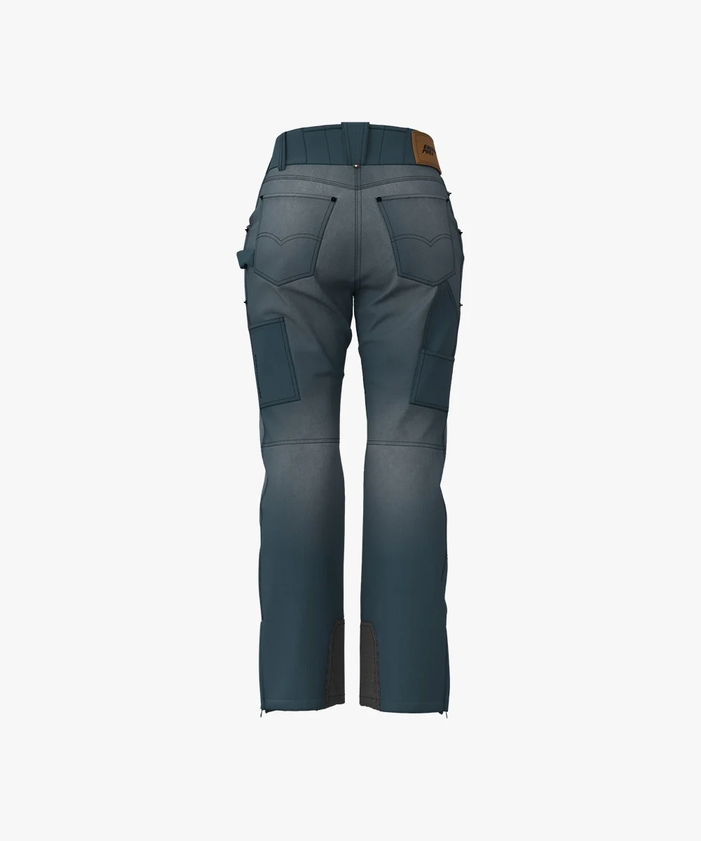 Energiapura Cargo Thin Velvet sínadrág, mintás (felnőtt) síruha (Dark Grey Printed), 2. nézet