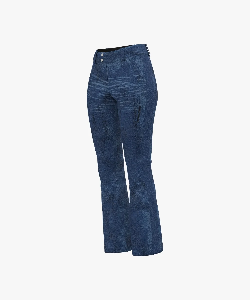 Energiapura Hosson sínadrág, mintás (női) síruha (Jeans Destroyed/Black)