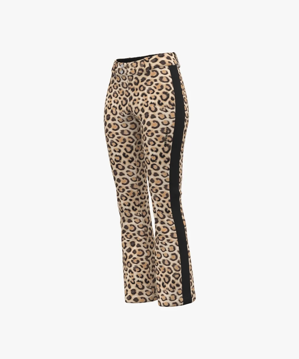Energiapura Hosson sínadrág, mintás (női) síruha (Leopard Skin/Black)