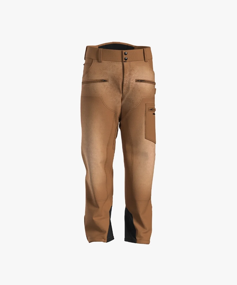 Energiapura Cargo Plus Thin Velvet sínadrág, mintás (felnőtt) síruha (Light Brown)