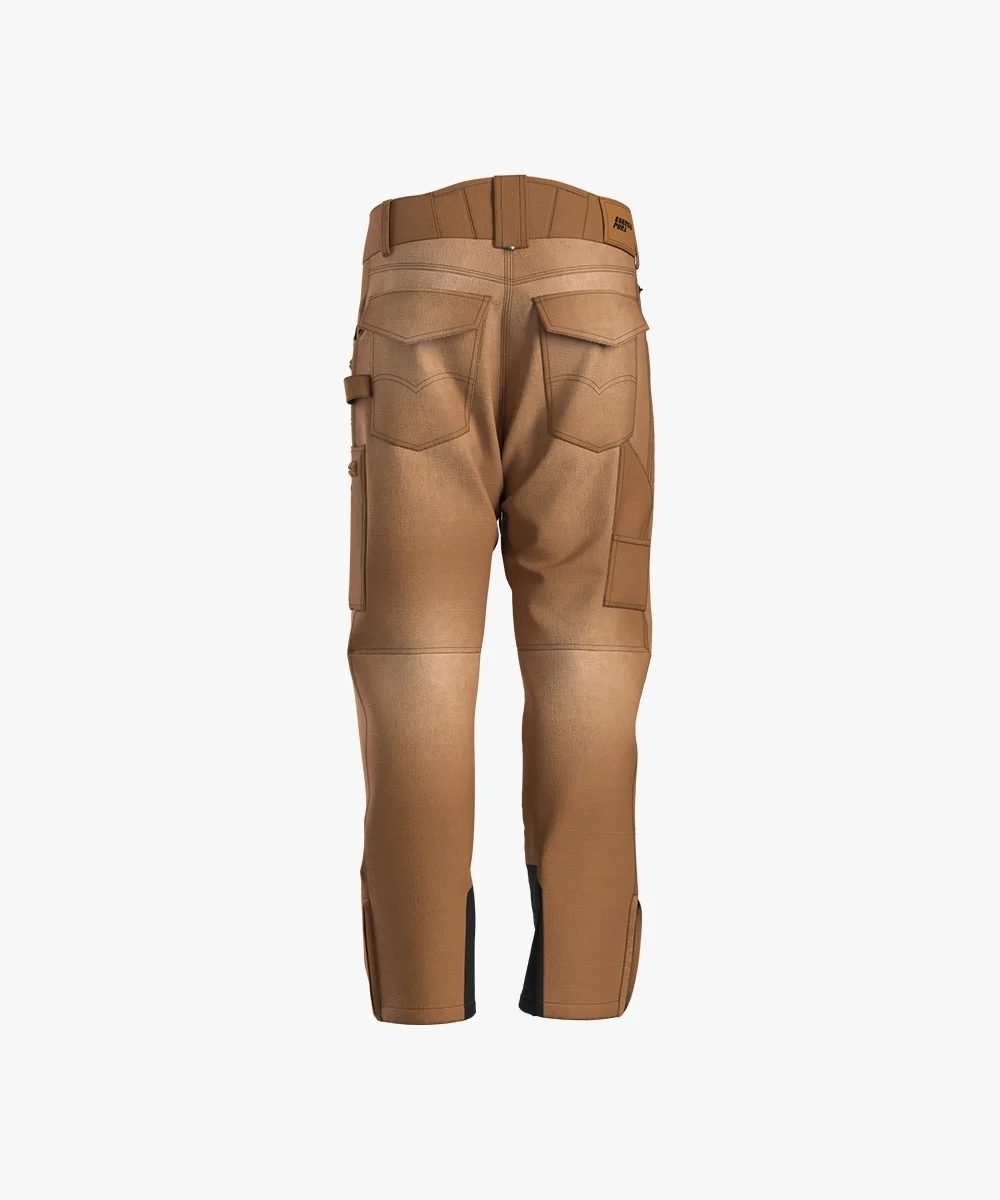 Energiapura Cargo Plus Thin Velvet sínadrág, mintás (felnőtt) síruha (Light Brown), 2. nézet