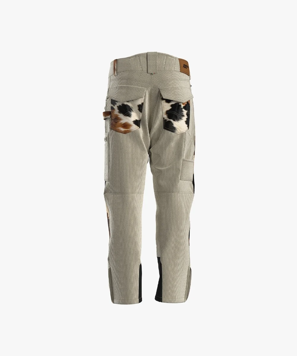 Energiapura Cargo Plus Thin Velvet sínadrág, Animalier (felnőtt) síruha (Sand/Animalier), 2. nézet