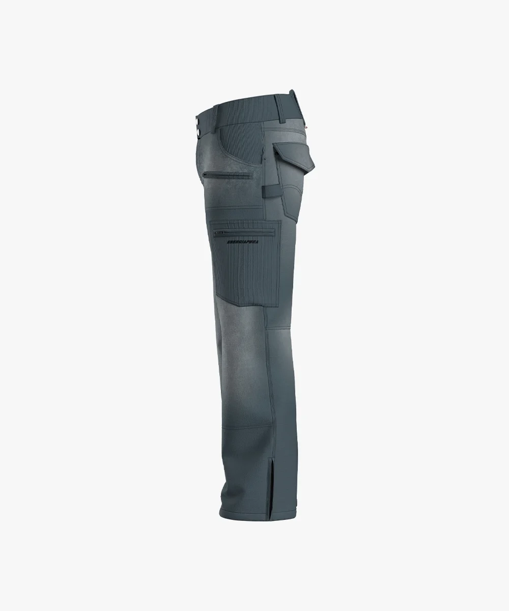 Energiapura Cargo Plus Thin Velvet sínadrág, mintás (felnőtt) síruha (Dark Grey), 4. nézet
