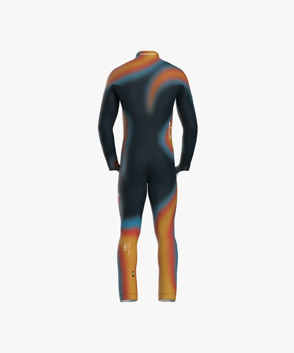 Energiapura Lava versenyruha, Speed (junior) síruha (Black/Orange), 2. nézet