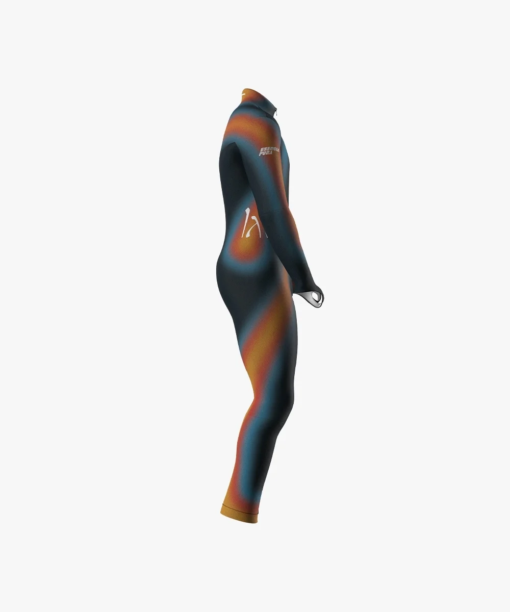 Energiapura Lava versenyruha, Speed (junior) síruha (Black/Orange), 3. nézet