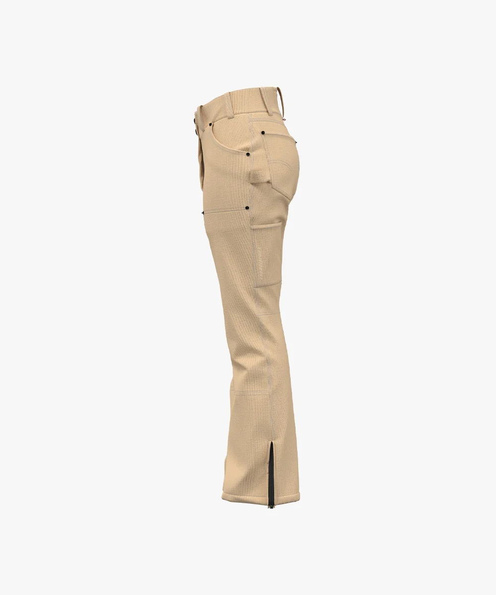 Energiapura Thin Velvet cargo nadrág (női) síruha (Sand), 4. nézet