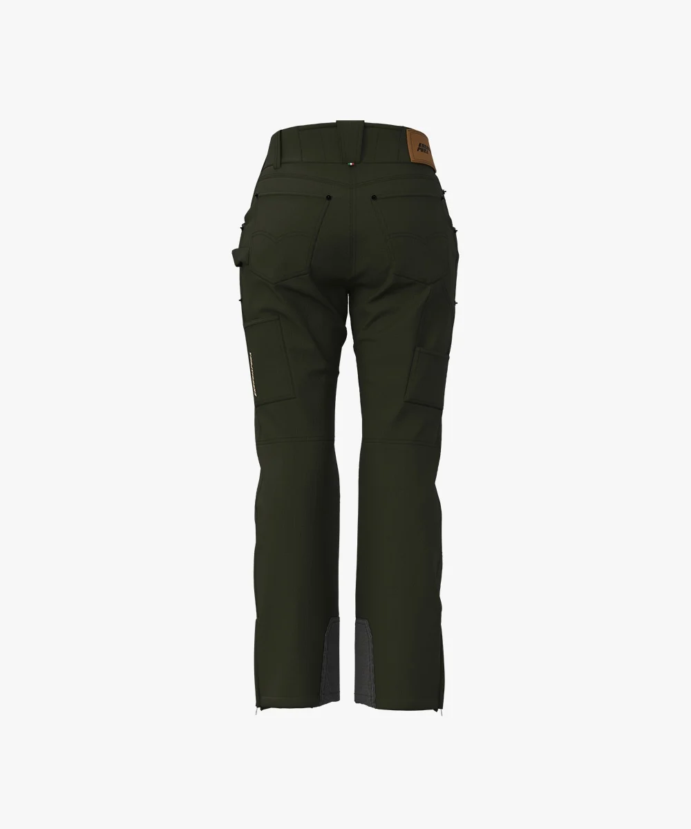 Energiapura Thin Velvet cargo nadrág (női) síruha (Military Green), 2. nézet