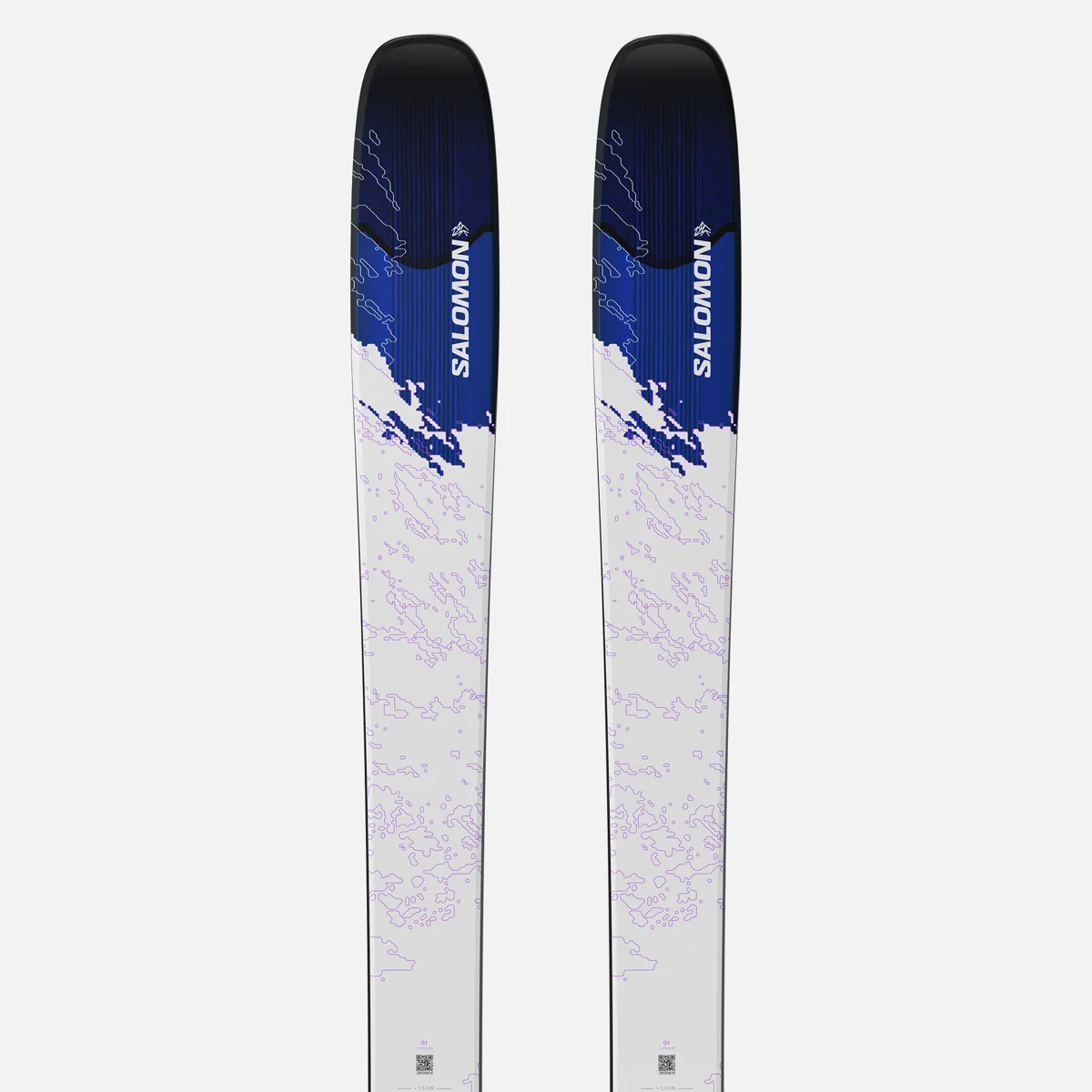 Salomon S/LAB QST ECHO Wh/Proces síléc (White / Race Blue / Process Blue)