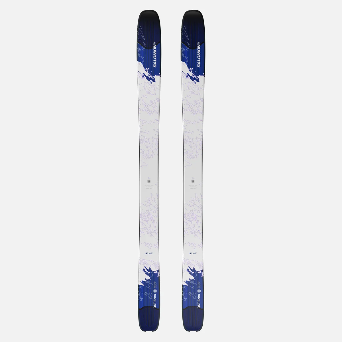 Salomon S/LAB QST ECHO Wh/Proces síléc (White / Race Blue / Process Blue), 3. nézet