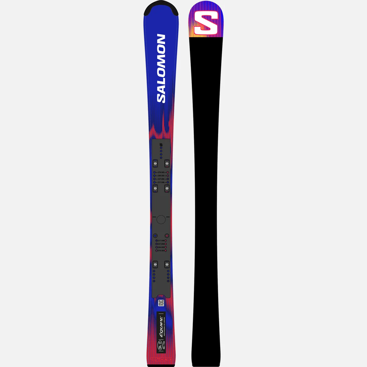 Salomon EQUIPE FIS SL Jr síléc (Race blue / Equipe red/Silver), 2. nézet