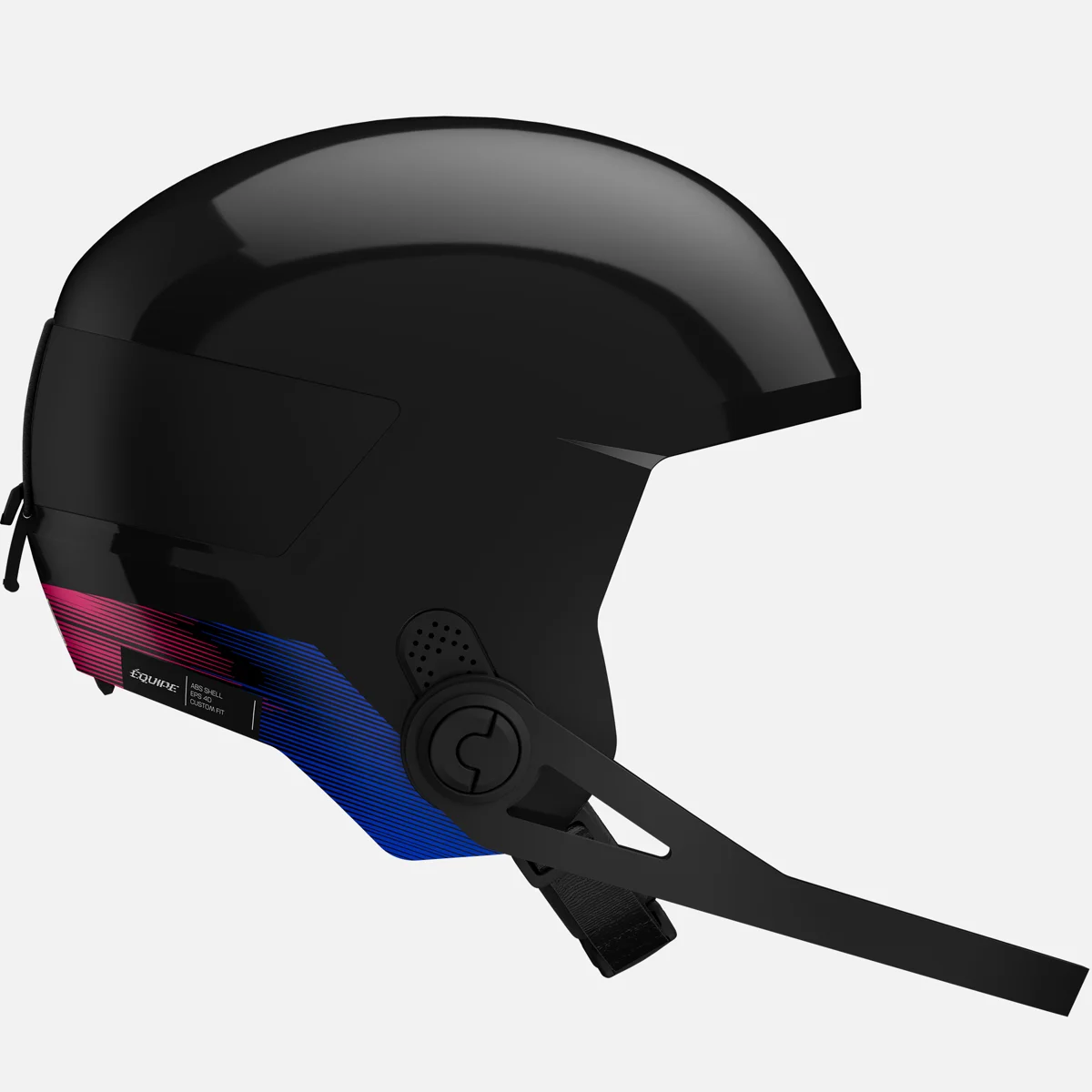 Salomon EQUIPE JR FIS + CHINGUARD sísisak (BLACK/RACE BLUE)