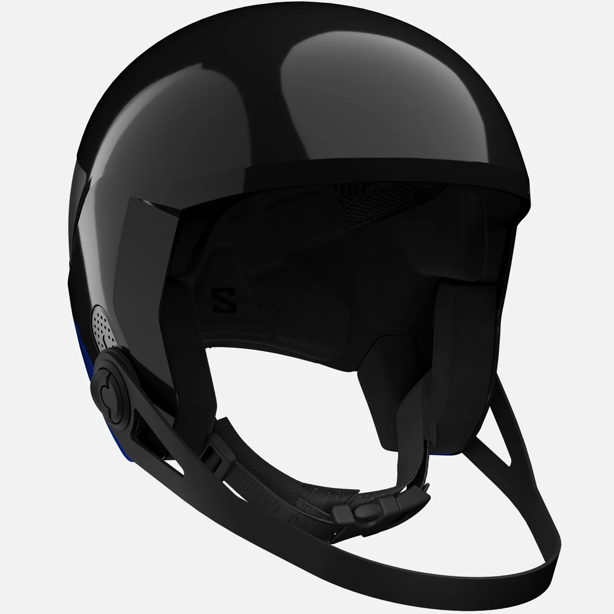 Salomon EQUIPE JR FIS + CHINGUARD sísisak (BLACK/RACE BLUE), 2. nézet