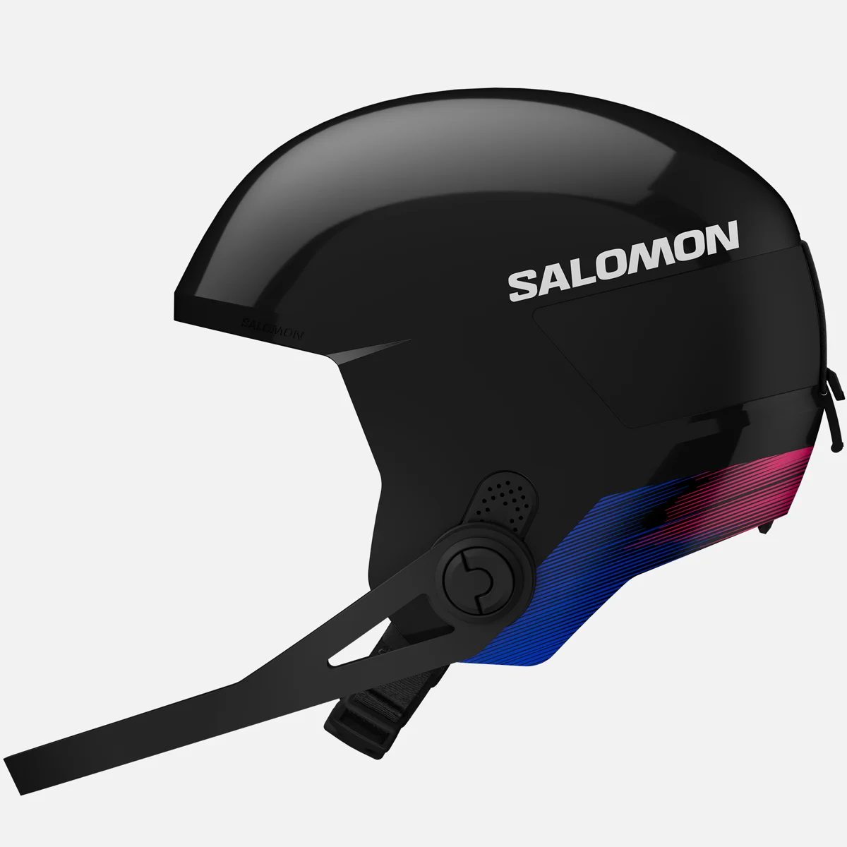 Salomon EQUIPE JR FIS + CHINGUARD sísisak (BLACK/RACE BLUE), 4. nézet