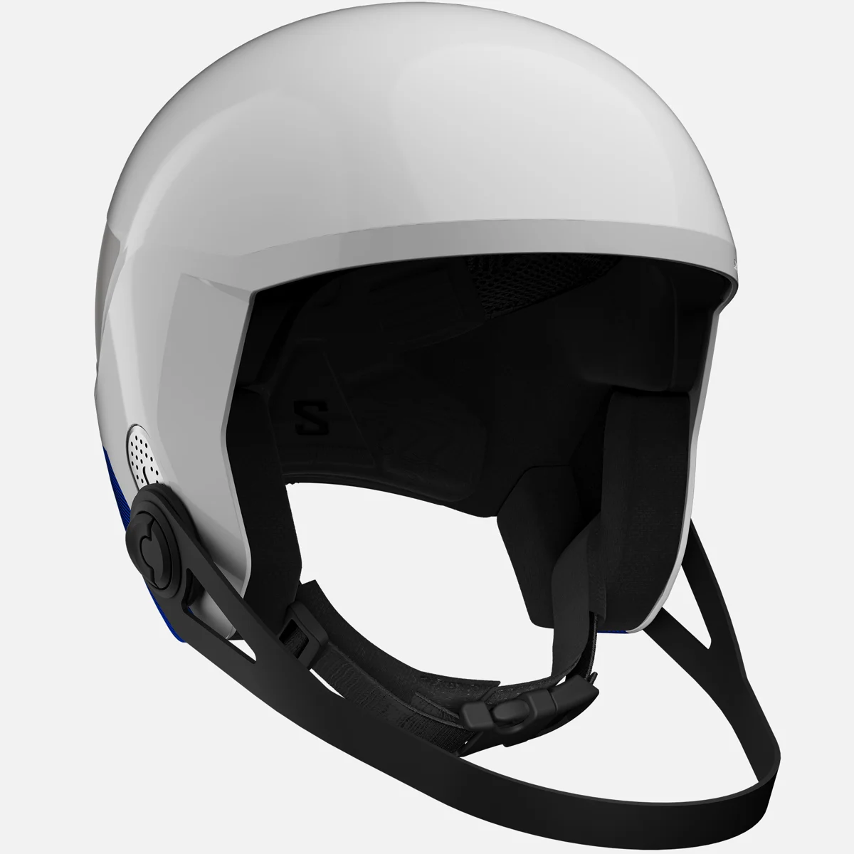 Salomon EQUIPE JR FIS + CHINGUARD sísisak (WHITE/RACE BLUE), 2. nézet