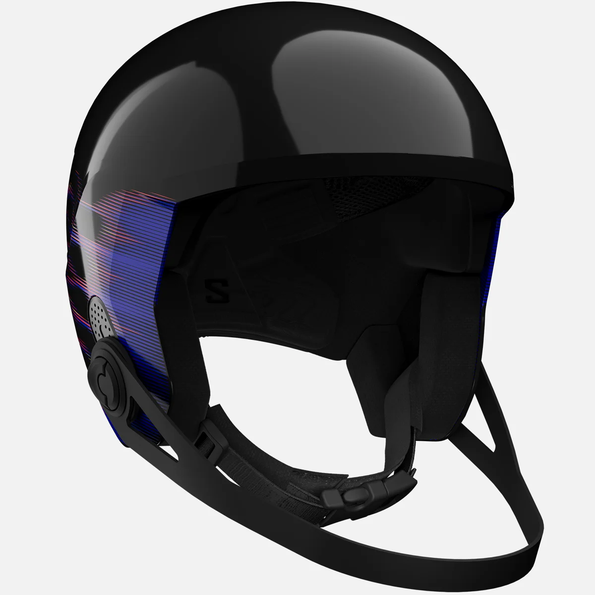 Salomon EQUIPE JR FIS + CHINGUARD sísisak (BLACK/FLAME), 2. nézet